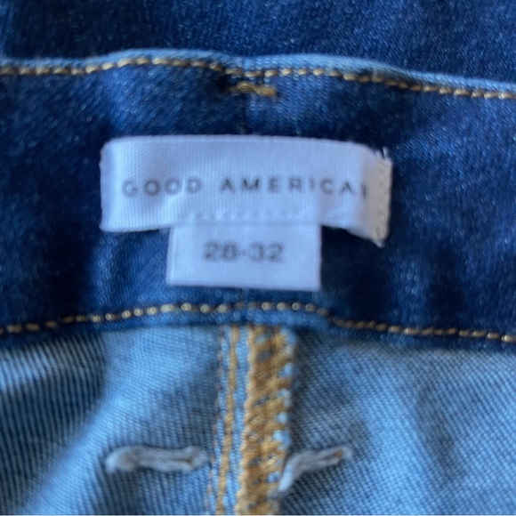 Good American Plus Size Always Fits Good Waist Skinny Jean  Blue 821 - Picture 6 of 10